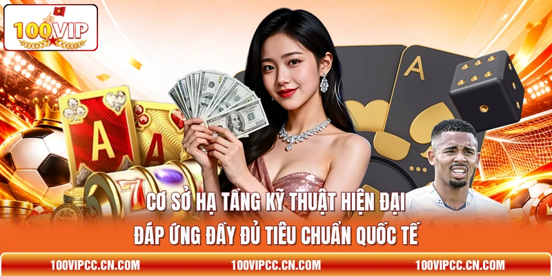 Cơ sở hạ tầng kỹ thuật hiện đại đáp ứng đầy đủ tiêu chuẩn quốc tế