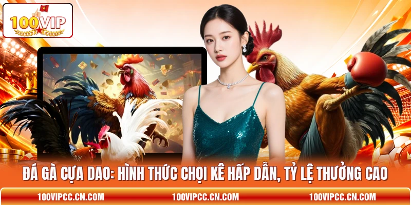 Đá Gà Cựa Dao: Hình Thức Chọi Kê Hấp Dẫn, Tỷ Lệ Thưởng Cao