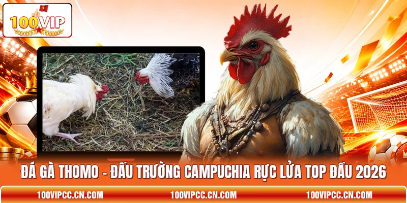Đá Gà Thomo - Đấu Trường Campuchia Rực Lửa Top Đầu 2026