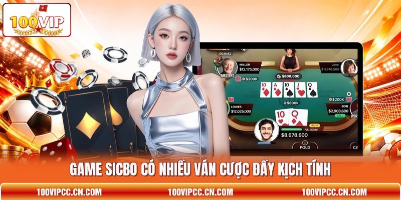 Game Sicbo có nhiều ván cược đầy kịch tính Game Sicbo có nhiều ván cược đầy kịch tính