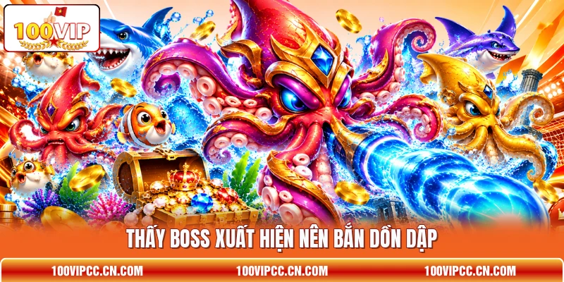 Thấy boss xuất hiện nên bắn dồn dập Thấy boss xuất hiện nên bắn dồn dập