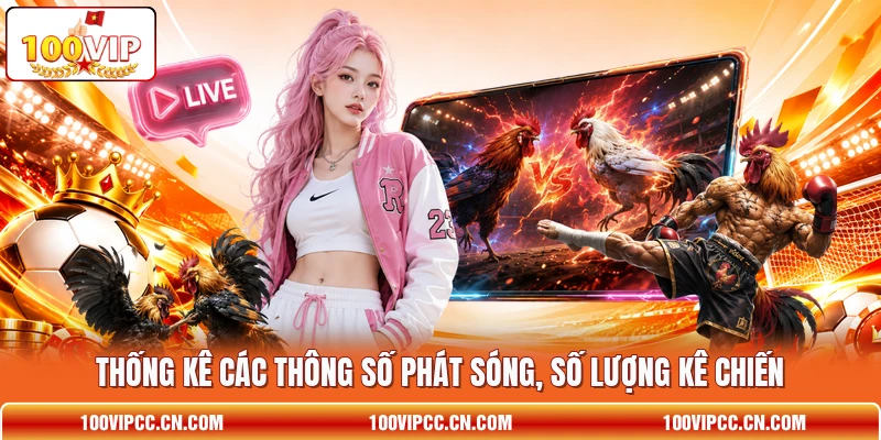 Thống kê các thông số phát sóng, số lượng kê chiến