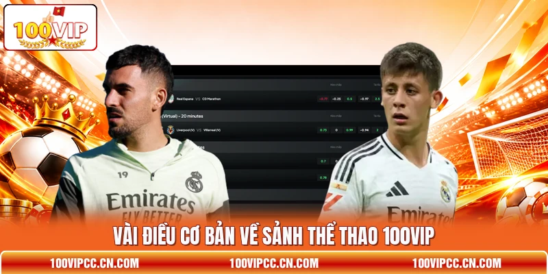 Vài điều cơ bản về sảnh thể thao 100VIP